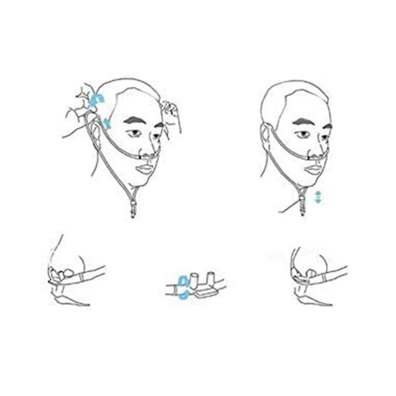 Silicone cannula - nasal tube