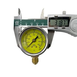 Manometr CNG G 1/4 Stal nierdzewna