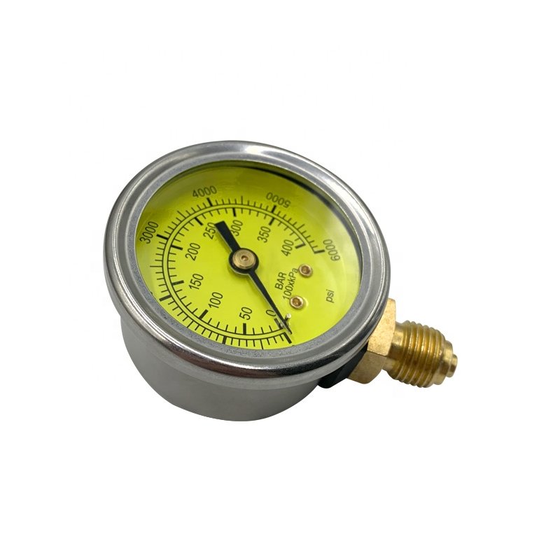 Manometr CNG G 1/4 Stal nierdzewna