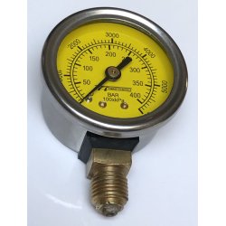 Manometr CNG G 1/4 Stal nierdzewna