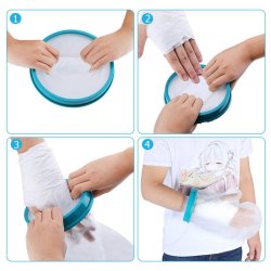 Bath protector/ hydrogen sleeve - HAND/FOREARM 255X350 MM