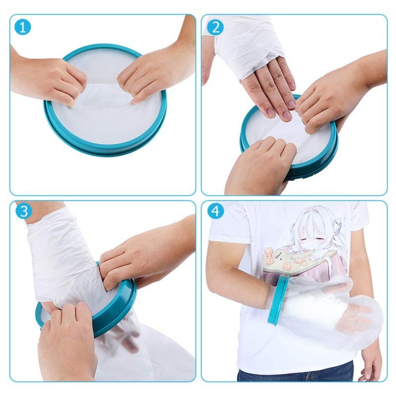 Bath protector/ hydrogen sleeve - HAND/FOREARM 255X350 MM