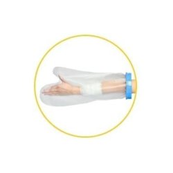 Bath protector/ hydrogen sleeve - HAND TO ELBOW 255X590 MM