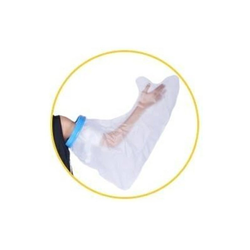 Bath protector/ hydrogen sleeve - ARM BENT BY THE ELBOW 450X635 MM