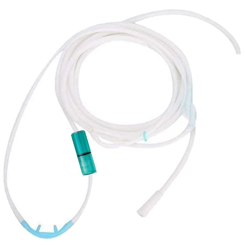 Silicone nasal cannula for hydrogen administration , with filter