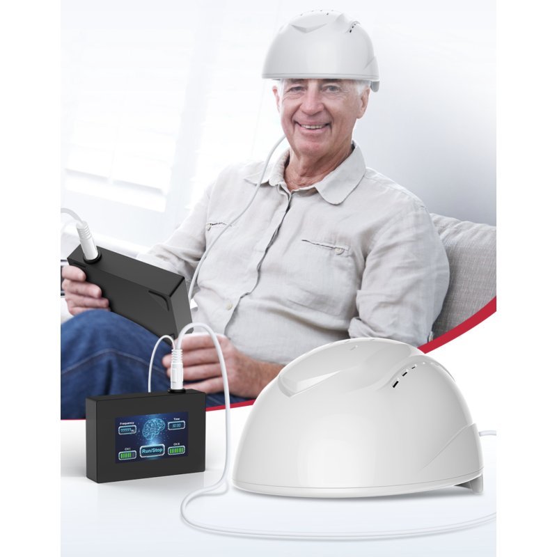 Kask LED do fotobiomodulacji