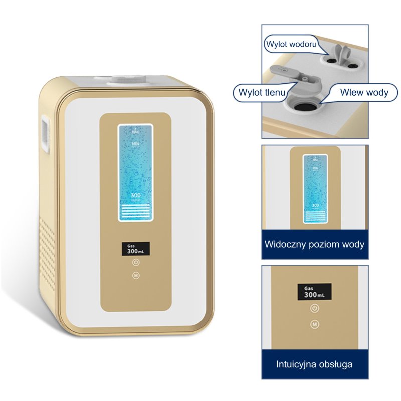 Generator wodoru i tlenu HIM-21 450 ml/min